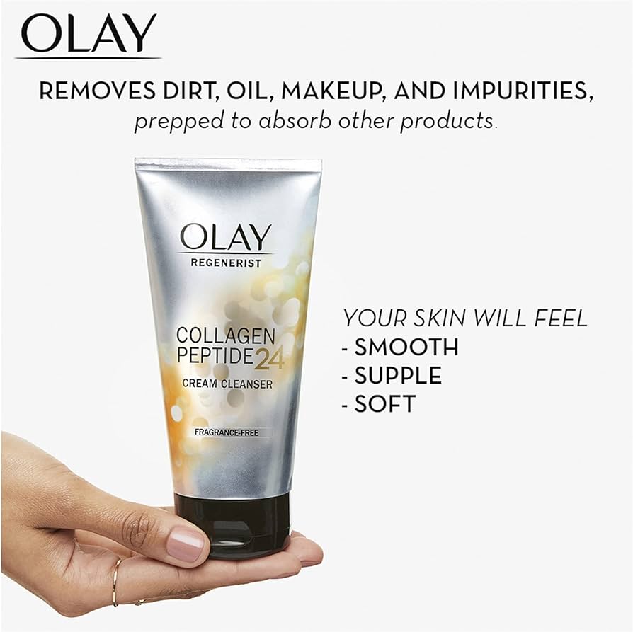 Olay Regenerist Collagen Peptide 24 Cream Cleanser 150ml - Cutprice Online