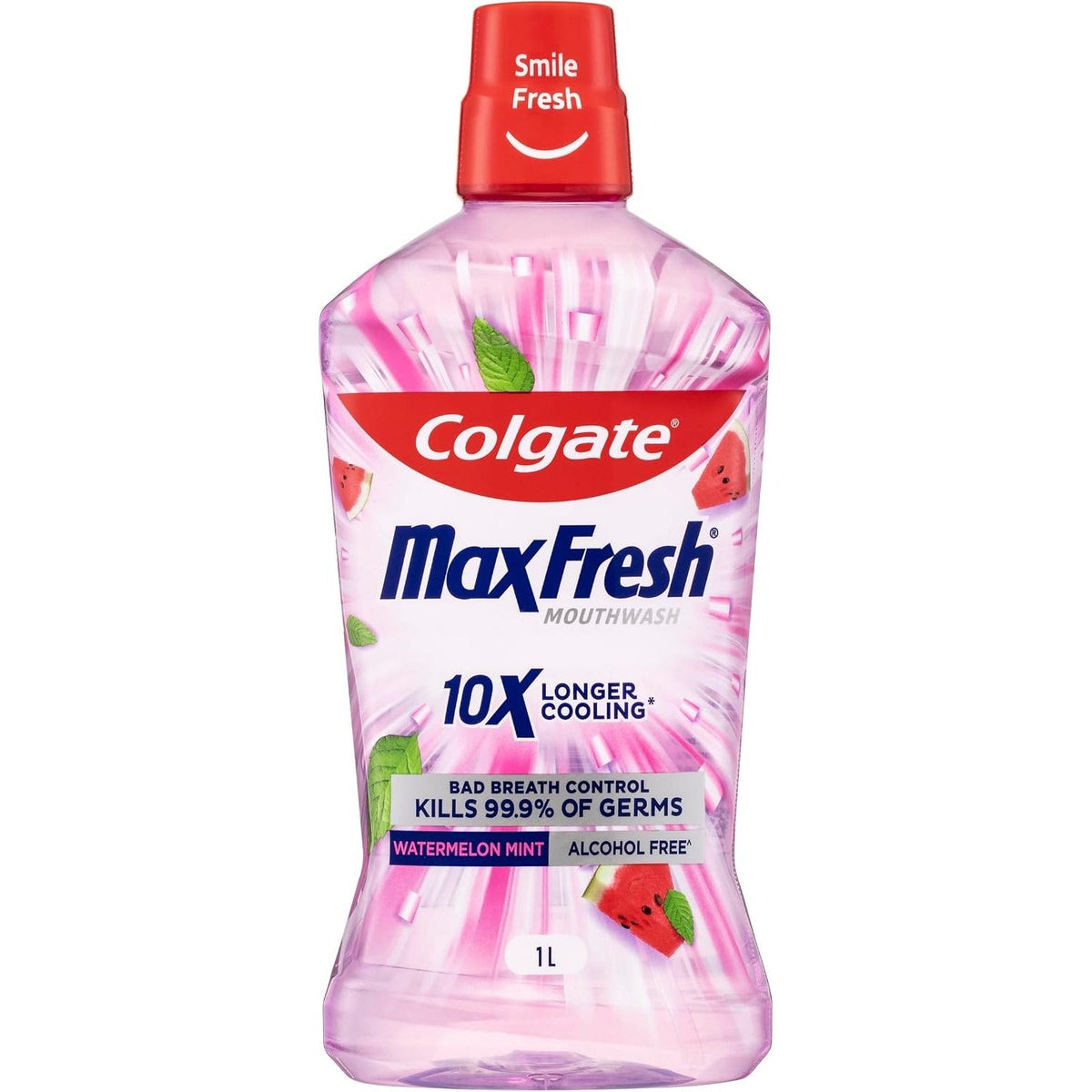 Colgate Mouthwash Max Fresh Watermelon Mint 1 Litre