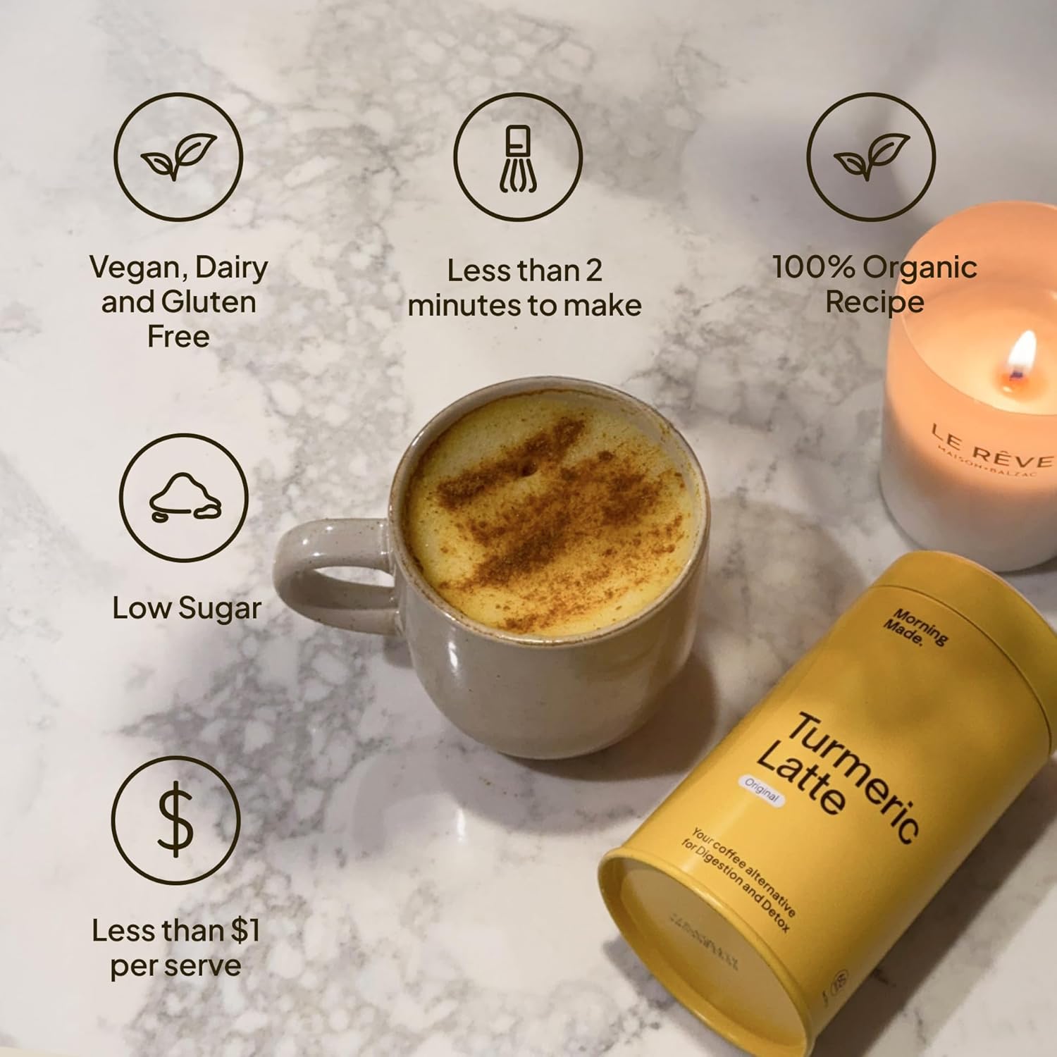 Morning Made Original Turmeric Latte 300g - Cutprice Online