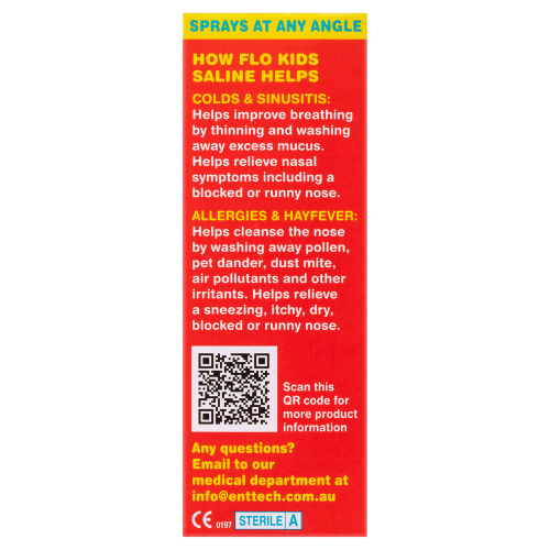 Flo Kids Saline Nasal Spray Value Twin Pack 2 X 15ml