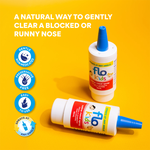 Flo Kids Saline Nasal Spray Value Twin Pack 2 X 15ml