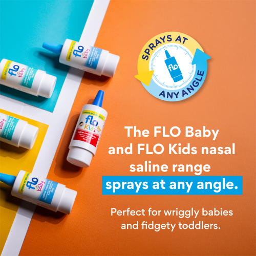 Flo Kids Saline Nasal Spray Value Twin Pack 2 X 15ml