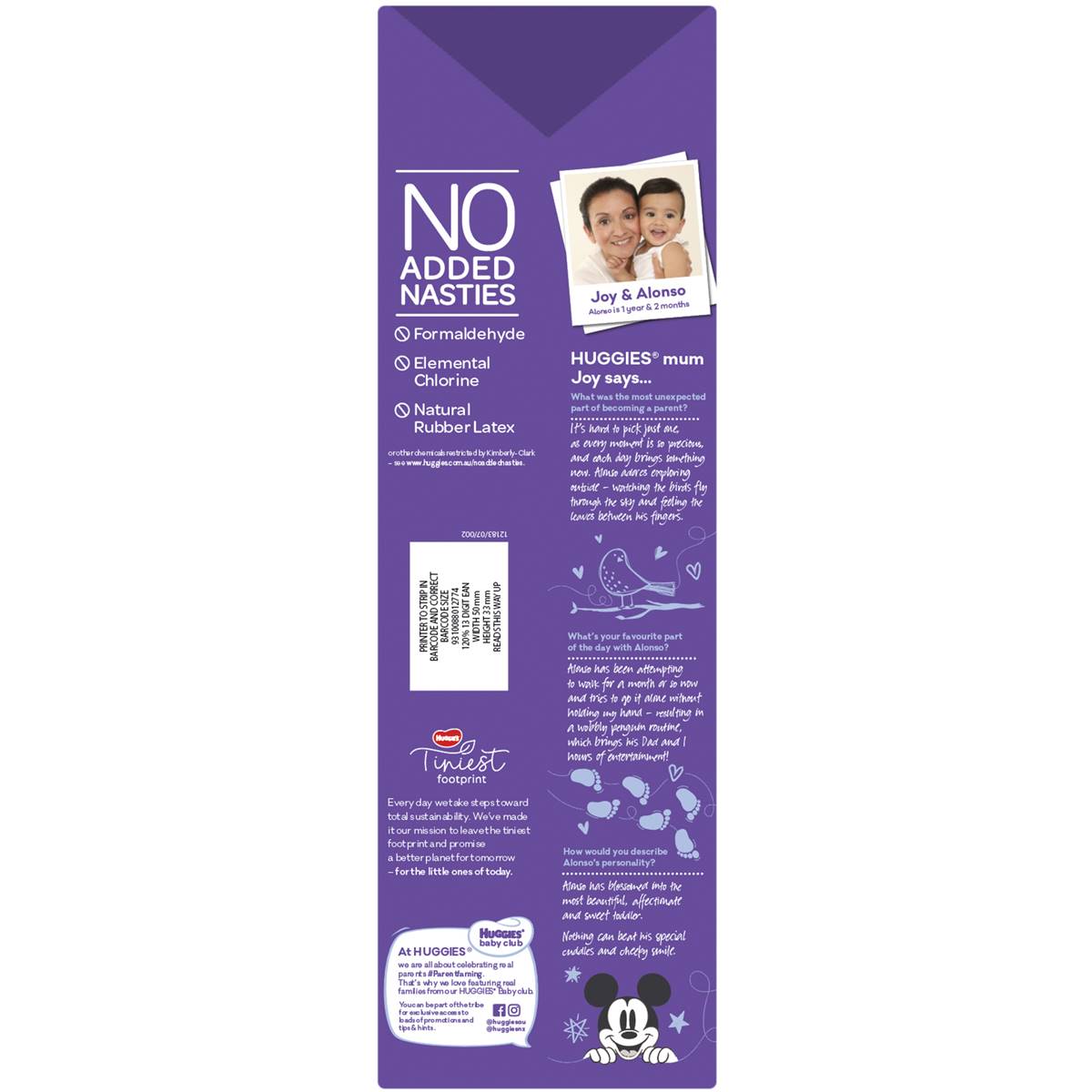 Huggies Ultra Dry Nappies Boys Size 4 (10-15kg) 72 Pack - Cutprice Online