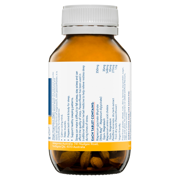 Ethical Nutrients Mega Magnesium Night Tablets 50 Tabs
