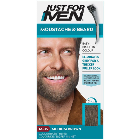 Just for Men Beard Colour - Medium Brown - Cutprice Online