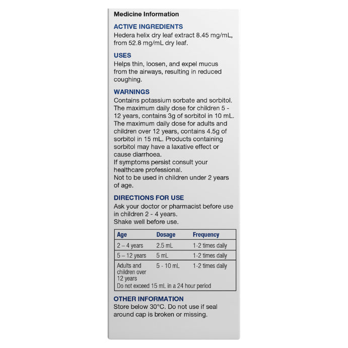 Chemists’ Own Children’s Natural Cough Mixture Liquid 200ml - Cutprice Online