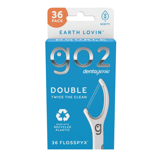 Go2 Dentagenie Double Floss Picks 36 Pack - Cutprice Online