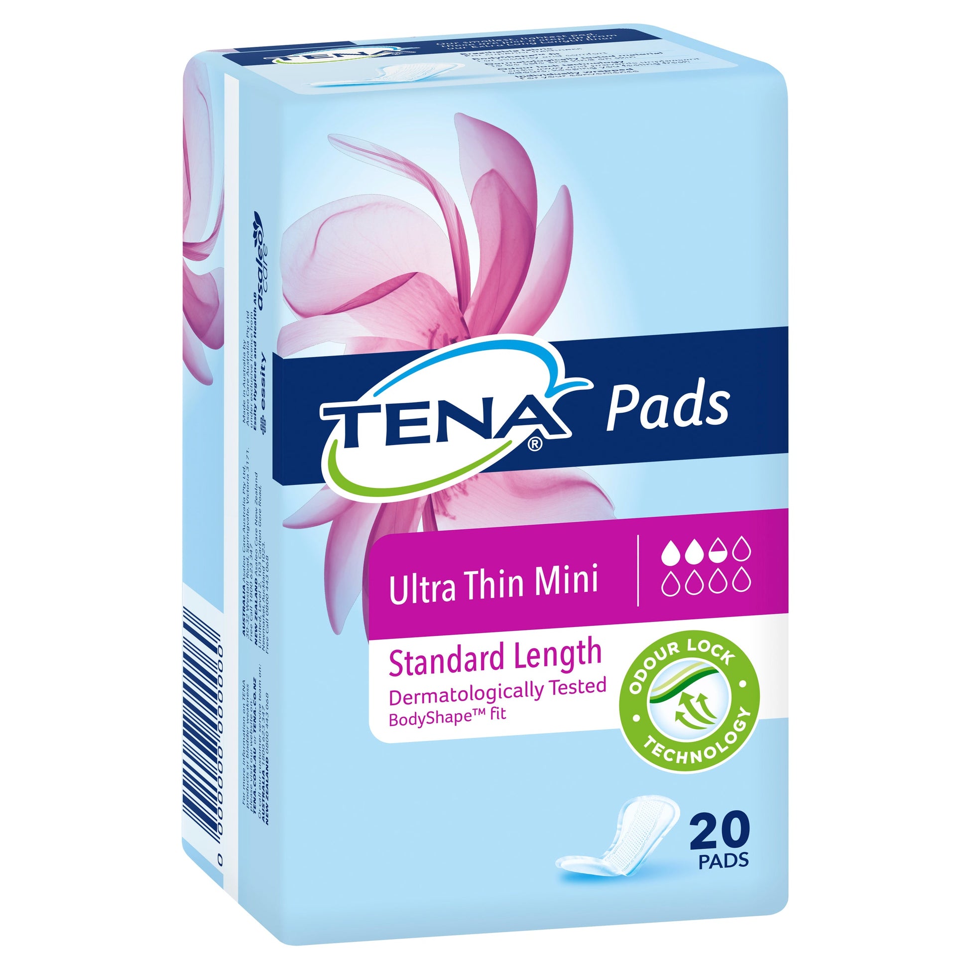 Tena Lady Ultra Thin Mini Standard Length Pads 20PK - Cutprice Online