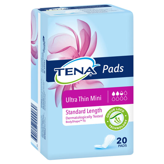 Tena Lady Ultra Thin Mini Standard Length Pads 20PK - Cutprice Online