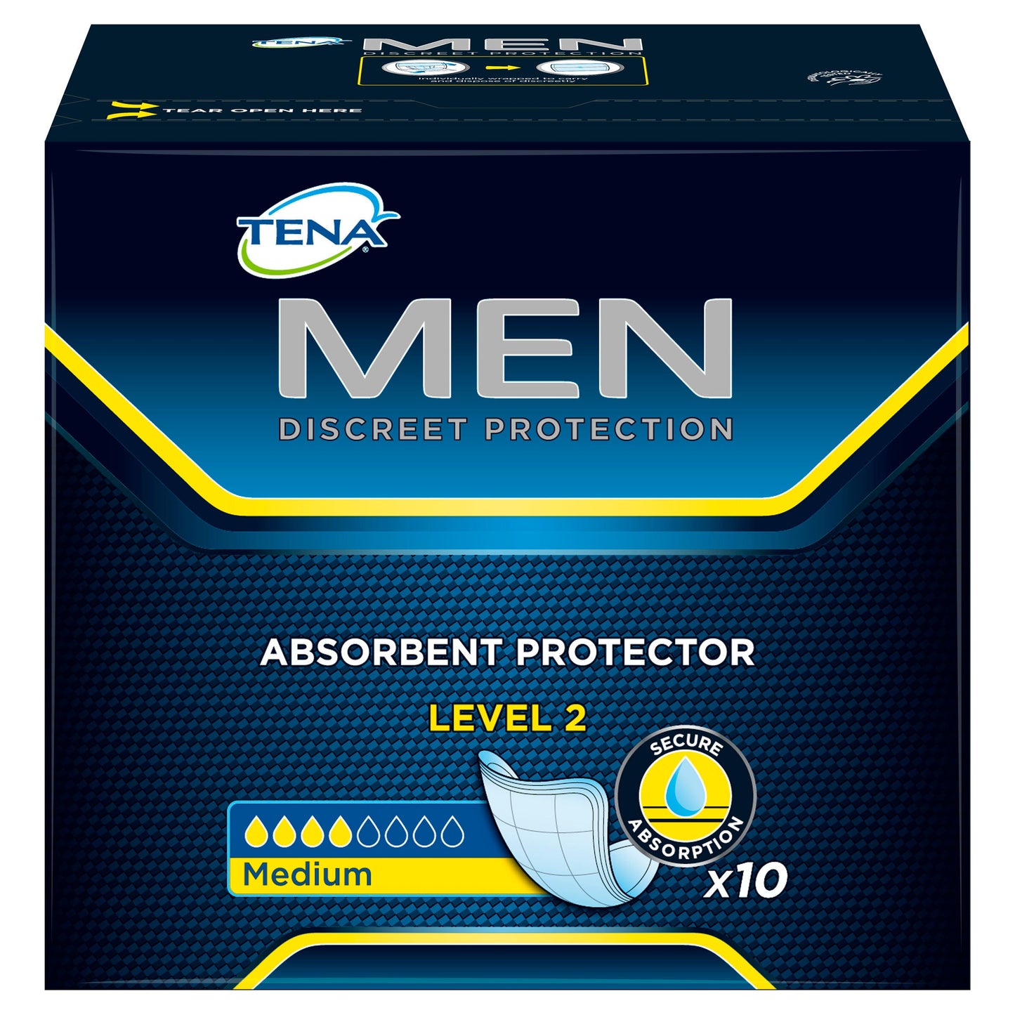 Tena For Men Level 2 X 10 - Cutprice Online