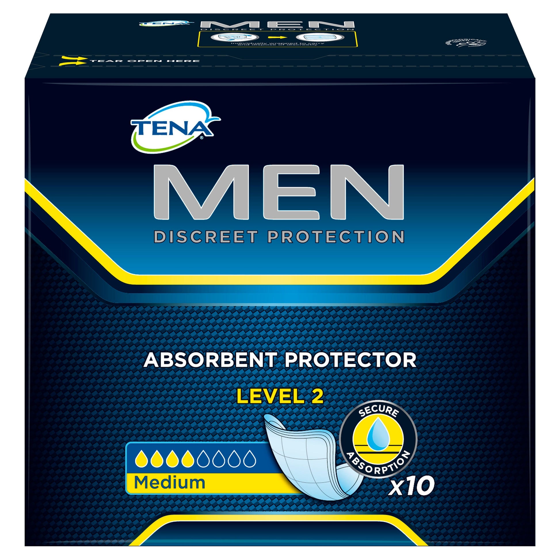 Tena For Men Level 2 X 10 - Cutprice Online