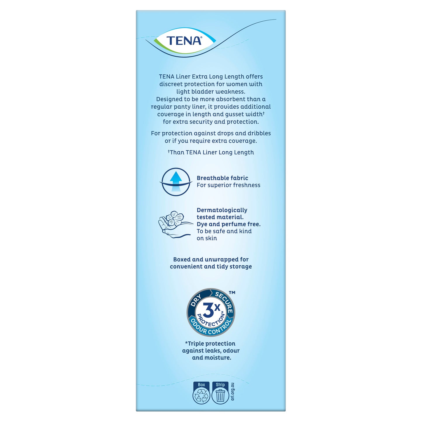 Tena Liners Extra Long 24PK - Cutprice Online