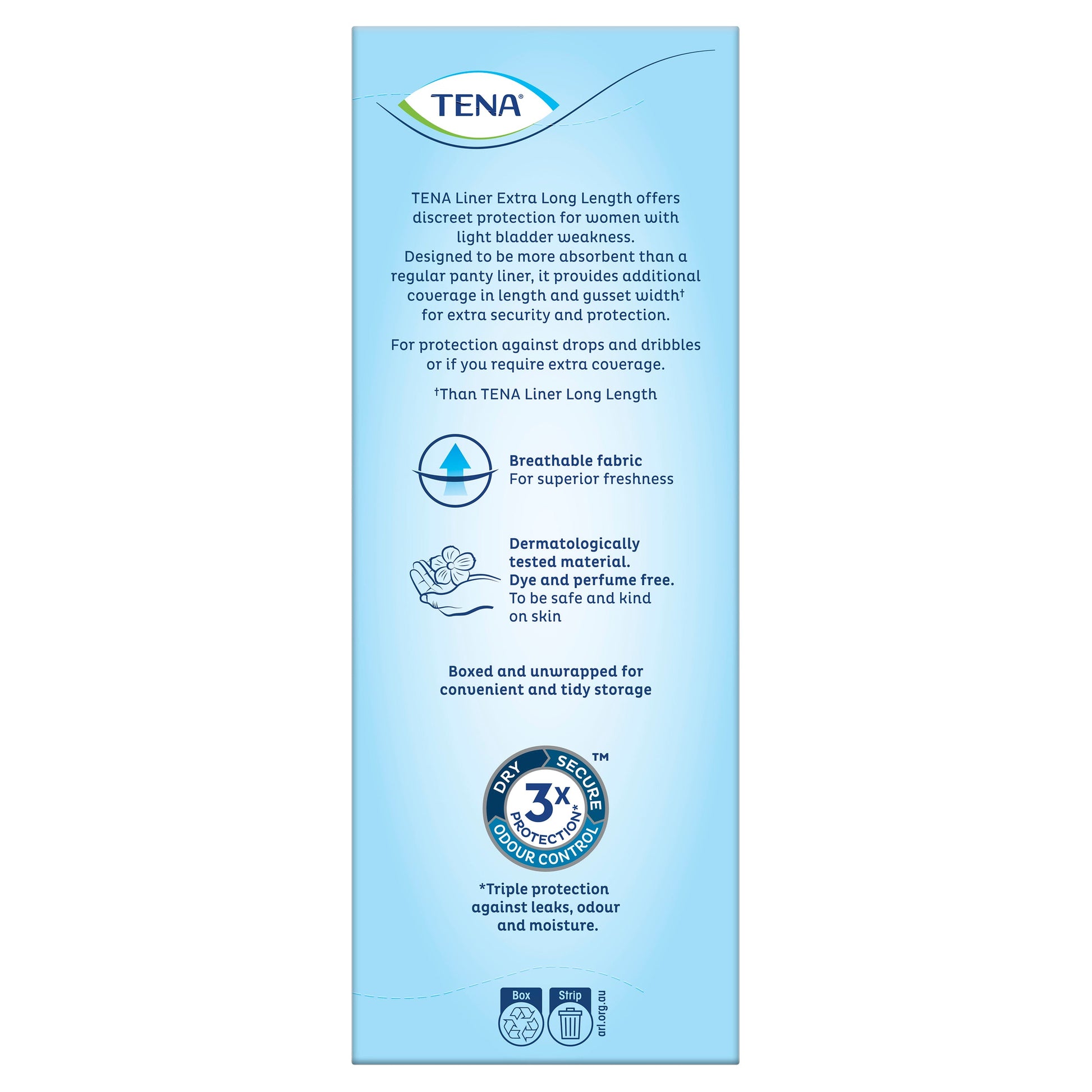 Tena Liners Extra Long 24PK - Cutprice Online
