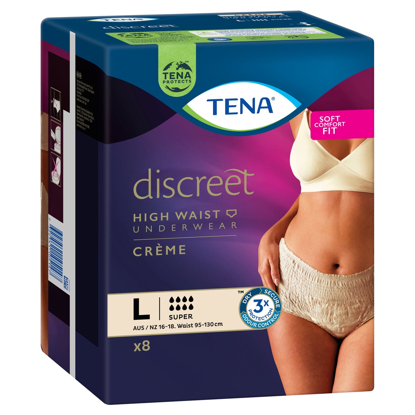 Tena Pant Discreet Super Large 8pk X2 - Cutprice Online