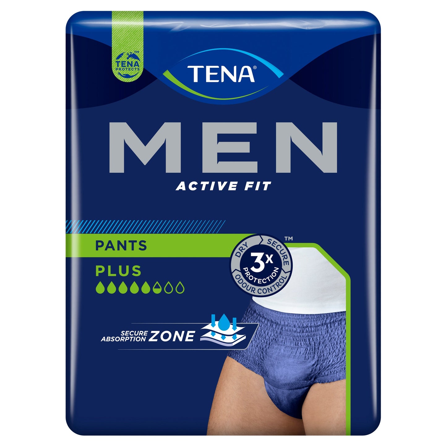 Tena Pant Men Active Fit Plus Large 8PK - Cutprice Online