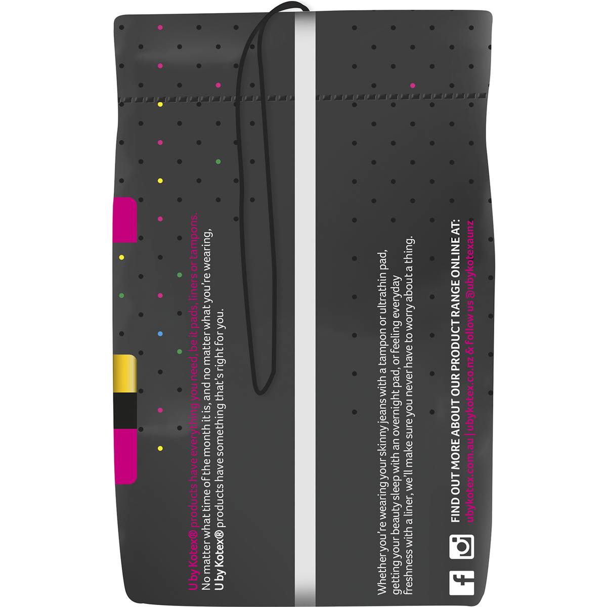 U by Kotex Ultrathin Pads Super with Wings 12PK