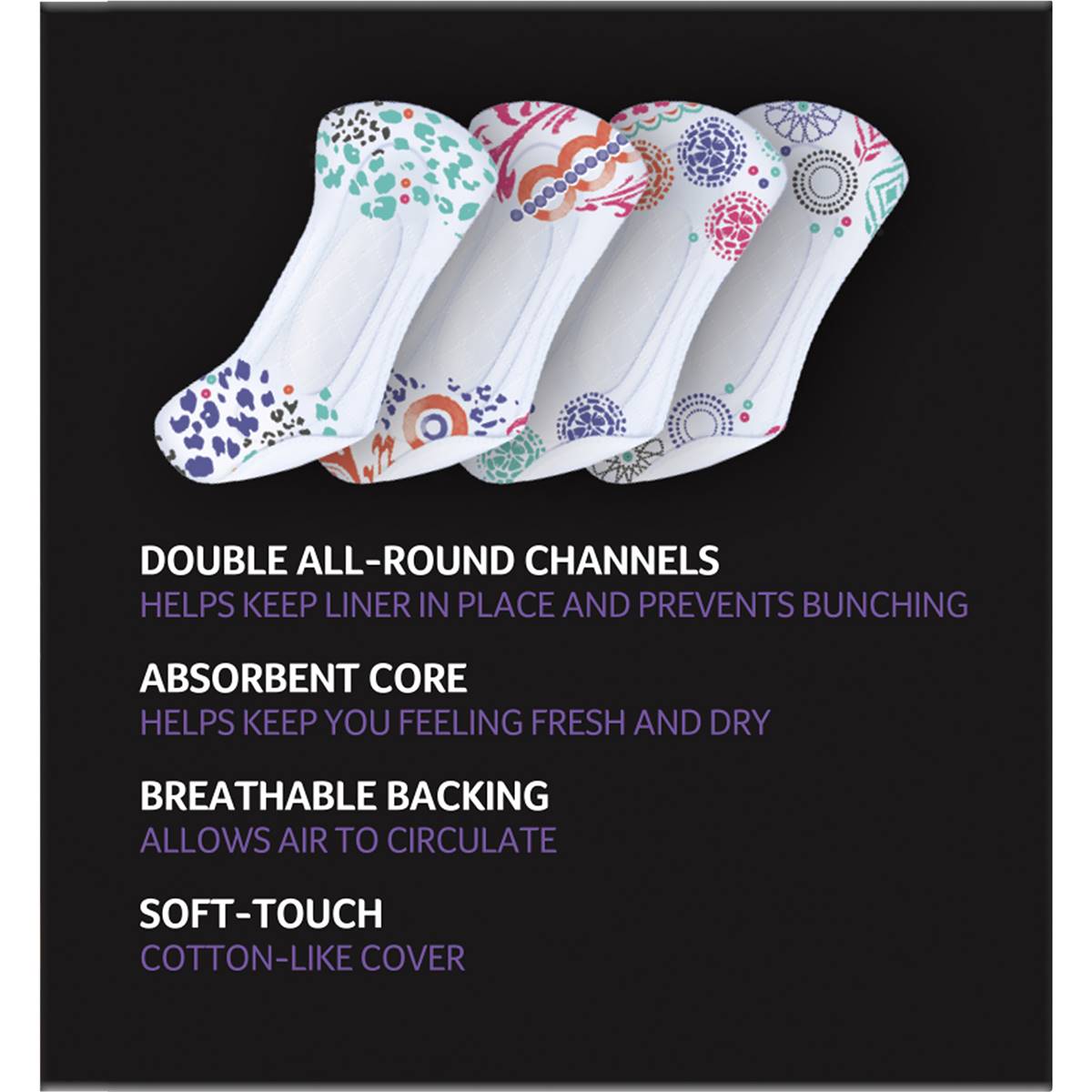 U By Kotex Designer Series Liners Protect Liners 30 Pack - Cutprice Online