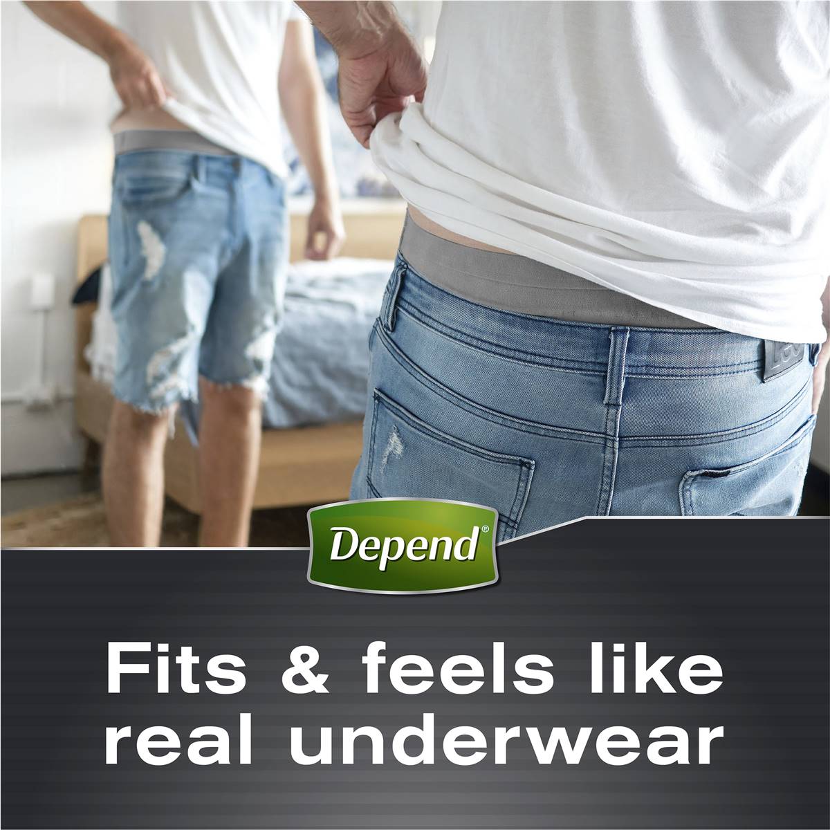 DEPEND REAL FIT UNDERWEAR MALE LARGE 8 - Cutprice Online