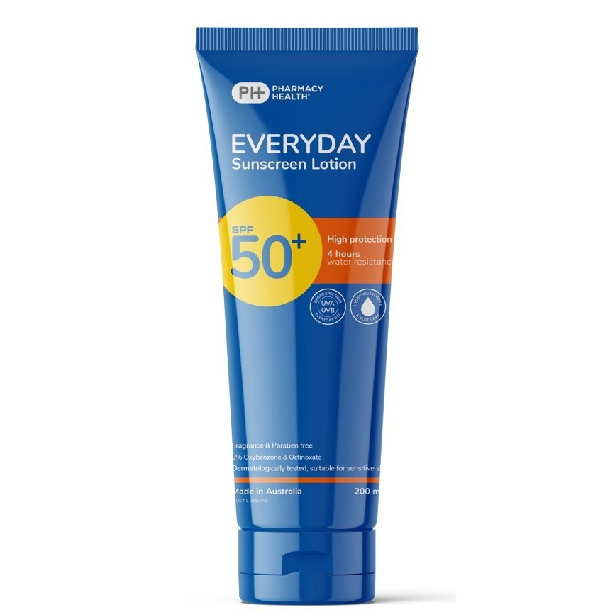 Pharmacy Health Sunscreen  Everyday Lotion Spf50+ 200ml - Cutprice Online