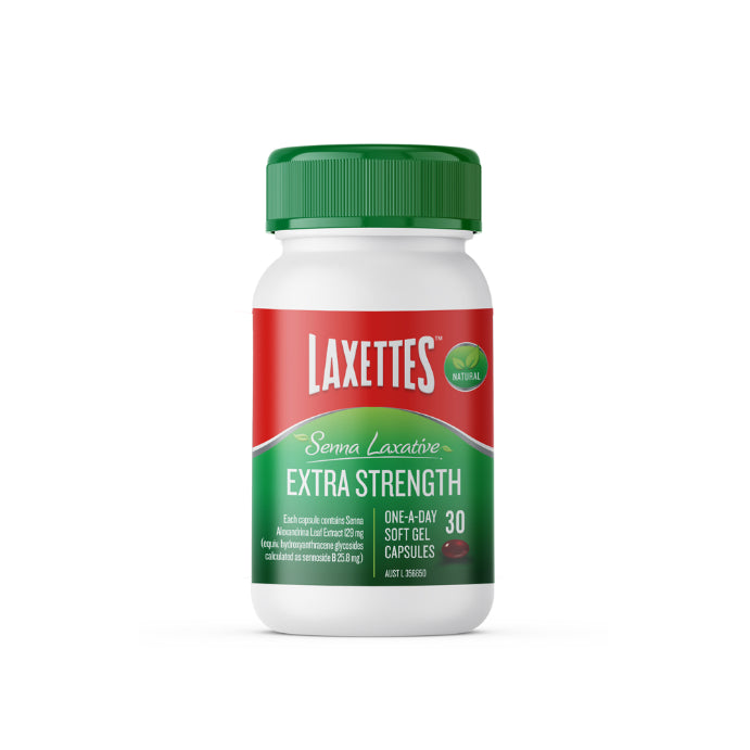 Laxettes Senna Laxative Extra Strength 30 Capsules
