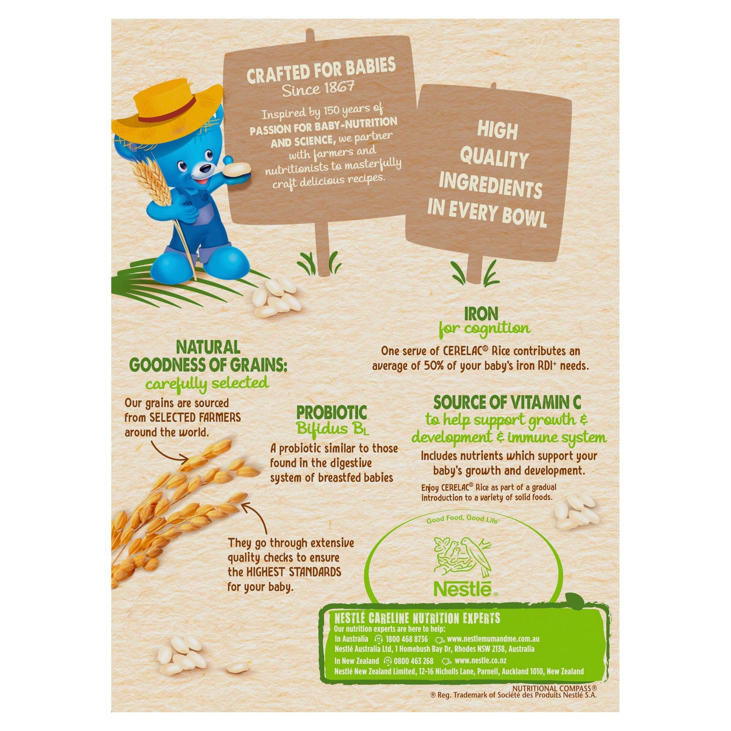 Cerelac Infant Cereal Rice 200g - Cutprice Online