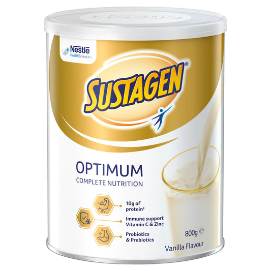 Sustagen Optimum Formula Vanilla 800g - Cutprice Online