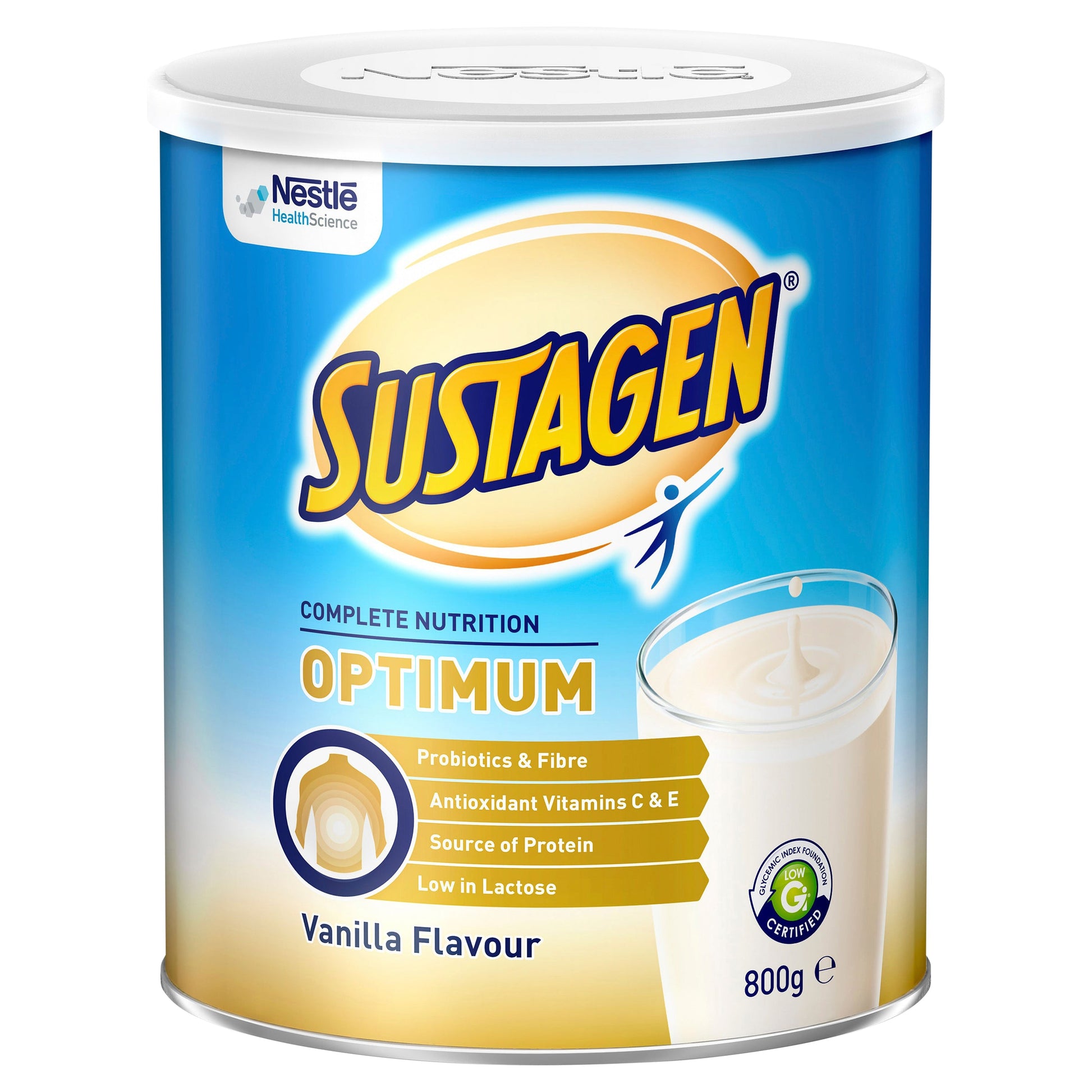 Sustagen Optimum Formula Vanilla 800g - Cutprice Online