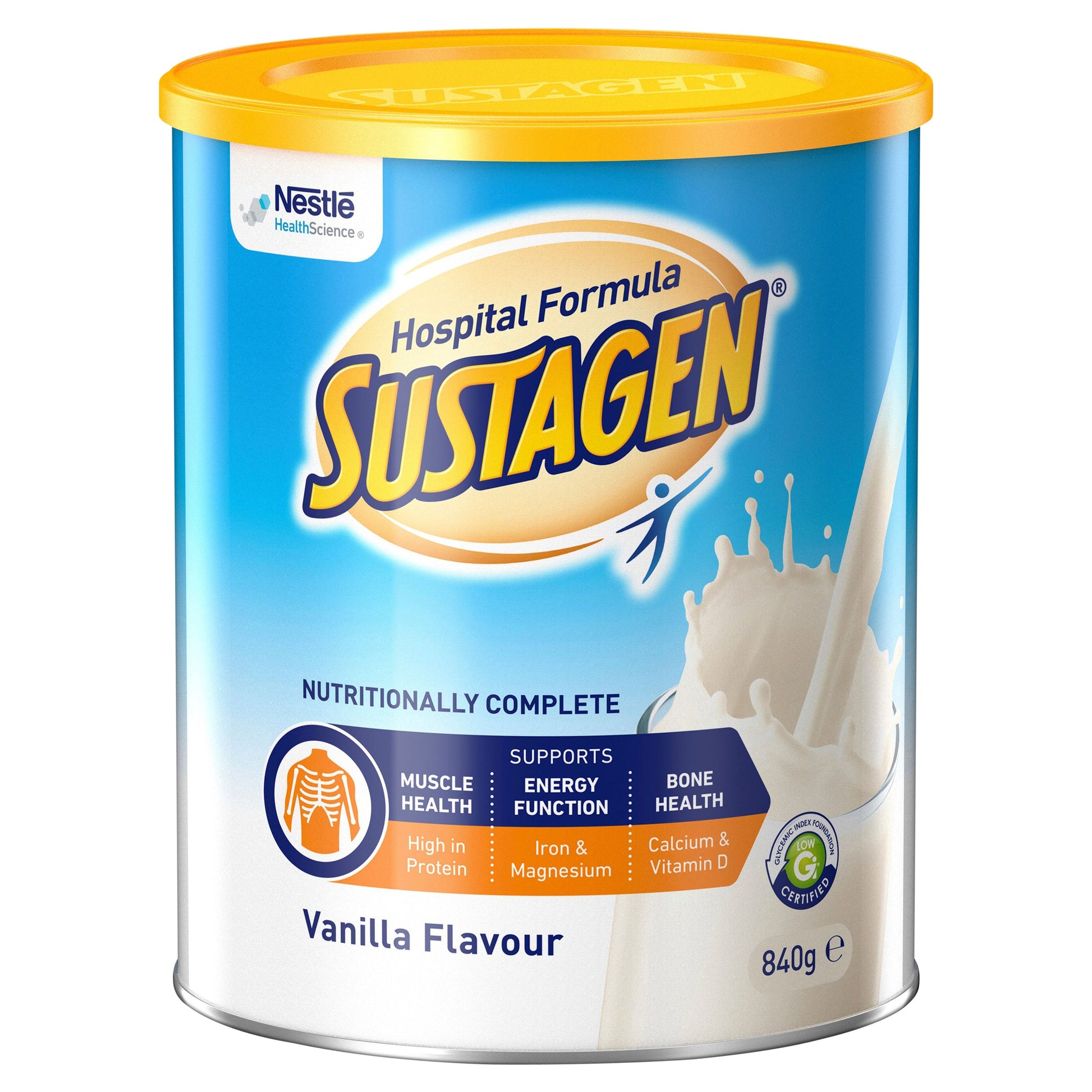 Sustagen Hospital Formula Vanilla 840g - Cutprice Online