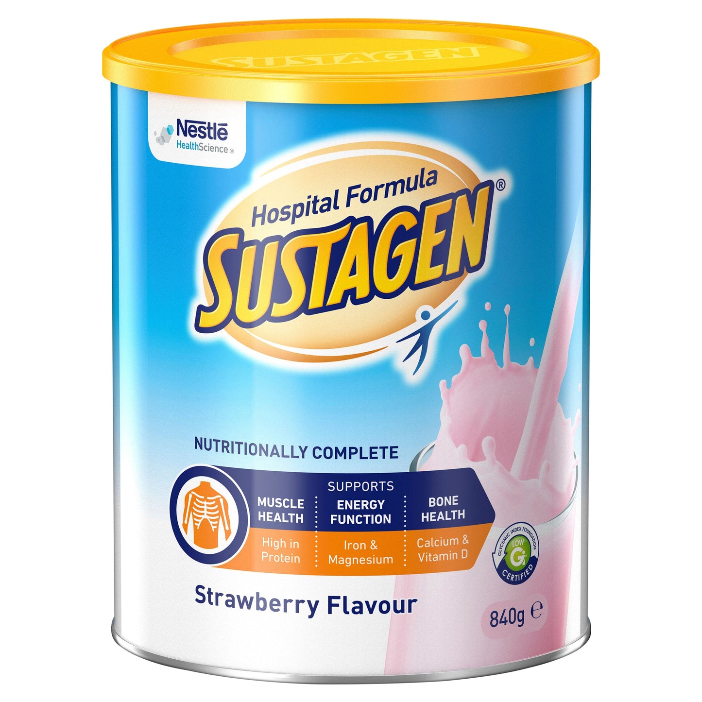 Sustagen Hospital Formula Active Strawberry 840g - Cutprice Online