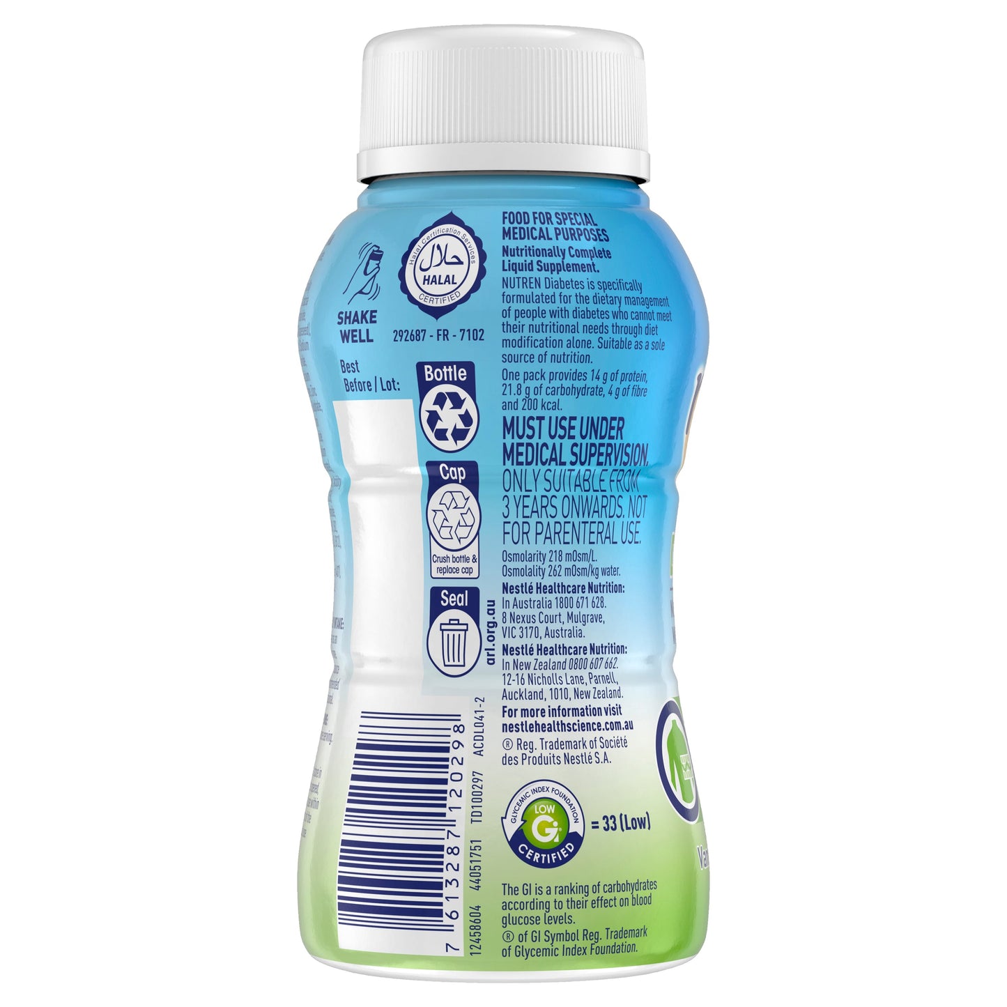 Nutren Diabetes Vanilla 200ml - Cutprice Online
