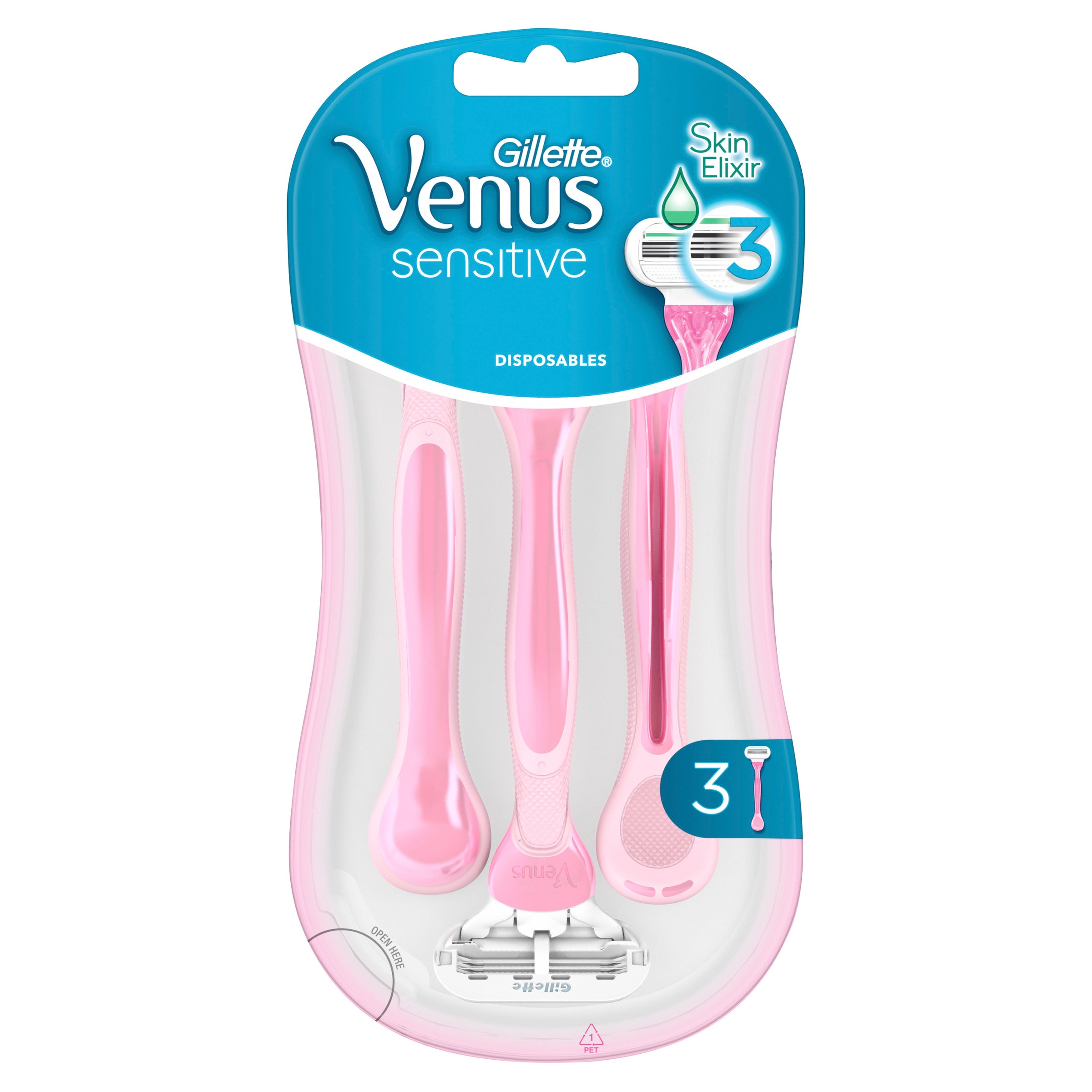 Venus Razor Price Gillette Venus Sensitive Disposable Razors 3PK - Cutprice Online
