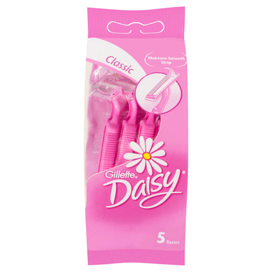 Gillette Daisy Classic Disposable 5PK - Cutprice Online