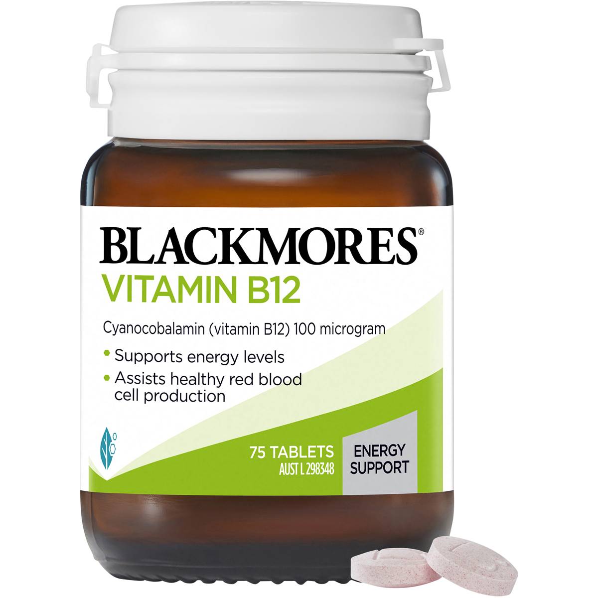 Blackmores Vitamin B12 100mcg 75 Tablets - Cutprice Online