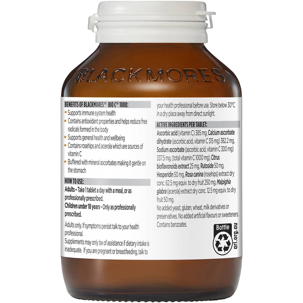 Blackmores Bio C 1000mg 150 Tablets - Cutprice Online
