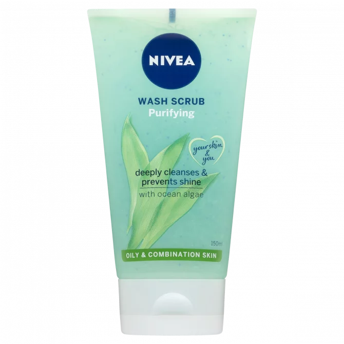 Nivea Visage Daily Essentials 2 in 1 Wash & Scrub 150ml - Cutprice Online