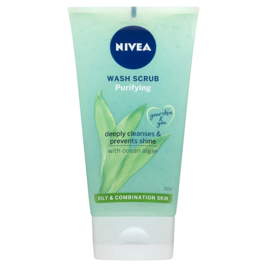 Nivea Visage Daily Essentials 2 in 1 Wash & Scrub 150ml - Cutprice Online