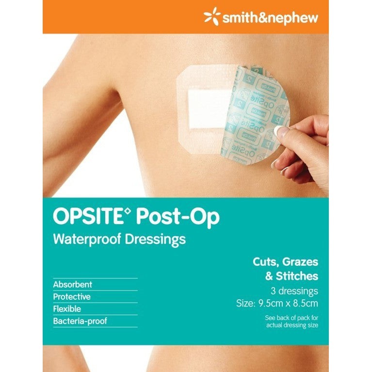 Opsite Post-Op 9. 5cm x 8. 5cm - 3 Pack - Cutprice Online