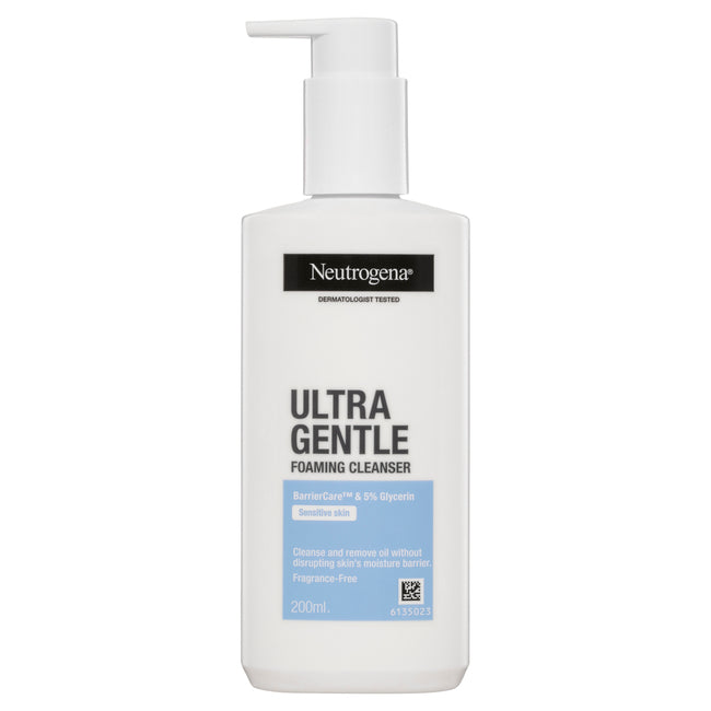 Neutrogena Ultra Gentle Foaming Cleanser 200ml - Cutprice Online