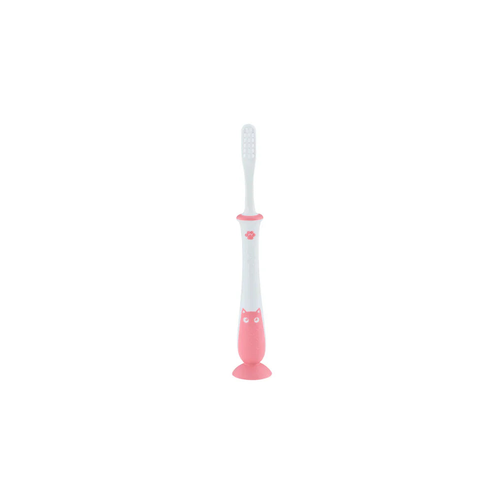 Pigeon Training Toothbrush Lesson 4 pink
