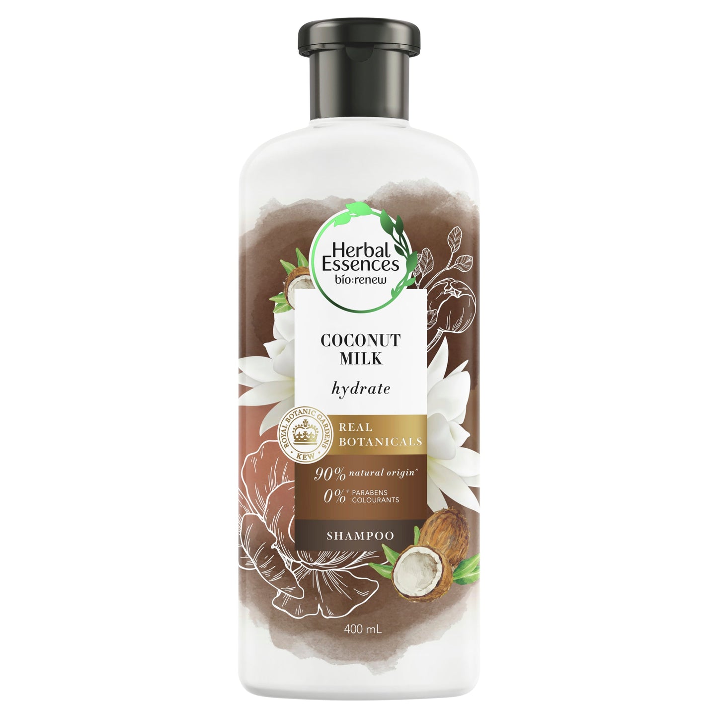 Herbal Essences Bio Renew Hydrate Coconut Milk Shampoo 400ml - Cutprice Online