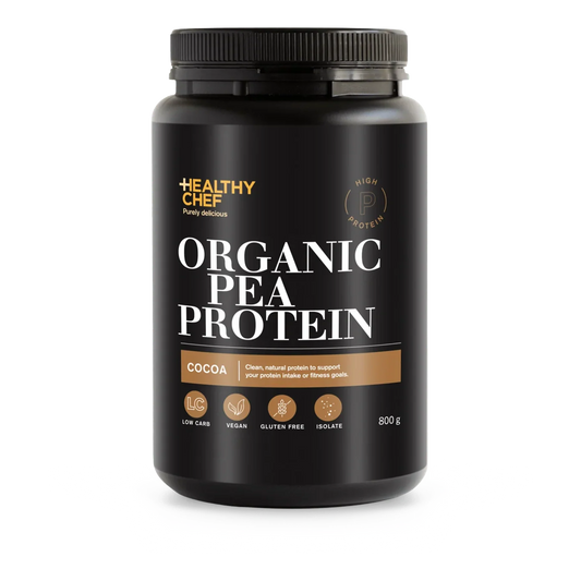 The Healthy Chef Organic Pea Protein Cocoa 800g