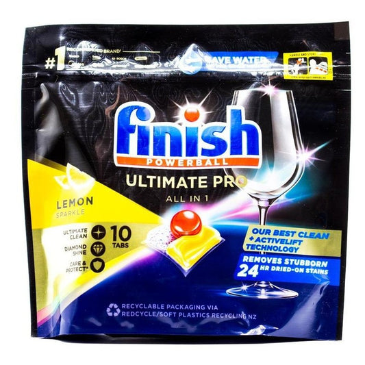 Finish Powerball Ultimate Pro All In 1 Lemon Sparkle 10 Pack - Cutprice Online