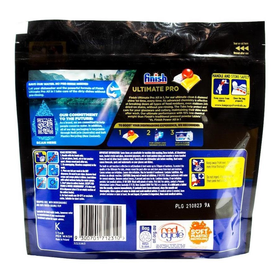 Finish Powerball Ultimate Pro All In 1 Lemon Sparkle 10 Pack - Cutprice Online
