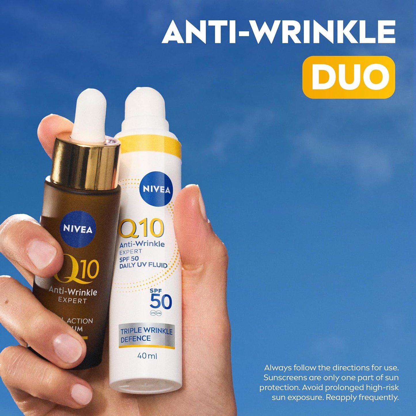 Nivea Q10 Daily Uv Fluid Spf50 40ml