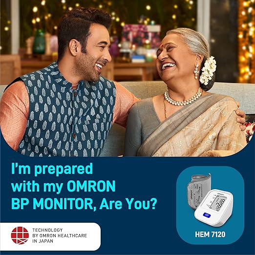 Omron HEM7120 Basic Blood Pressure Monitor 22-32CM - Cutprice Online
