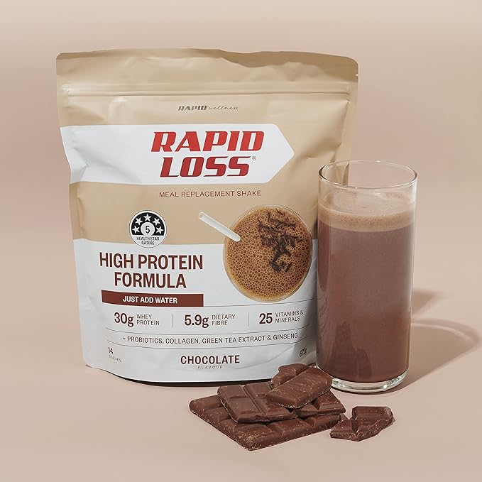 Rapid Loss Meal Replacement High Protein Chocolate 672g - Cutprice Online