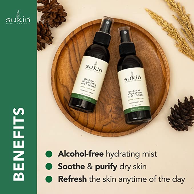 Sukin Hydrating Mist Toner 125ml - Cutprice Online