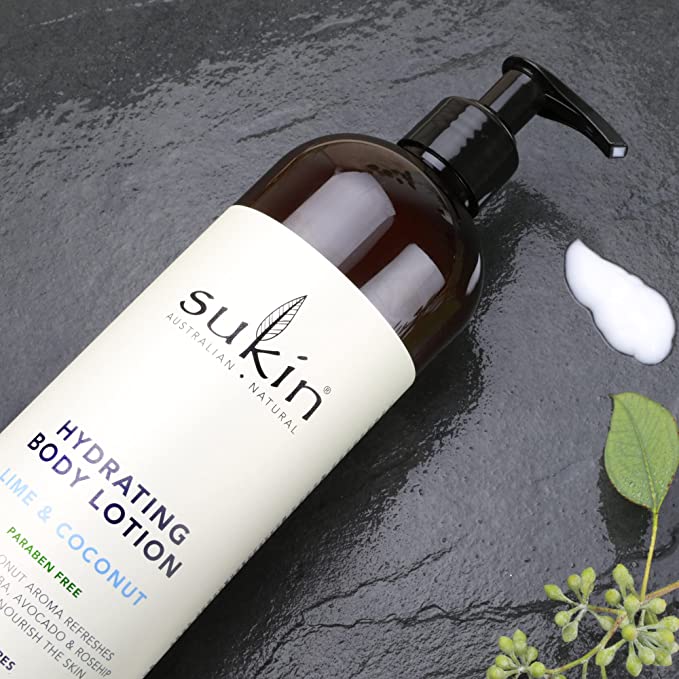 SUKIN Hydrating Body Lotion Lime and Coconut 500 mL - Cutprice Online