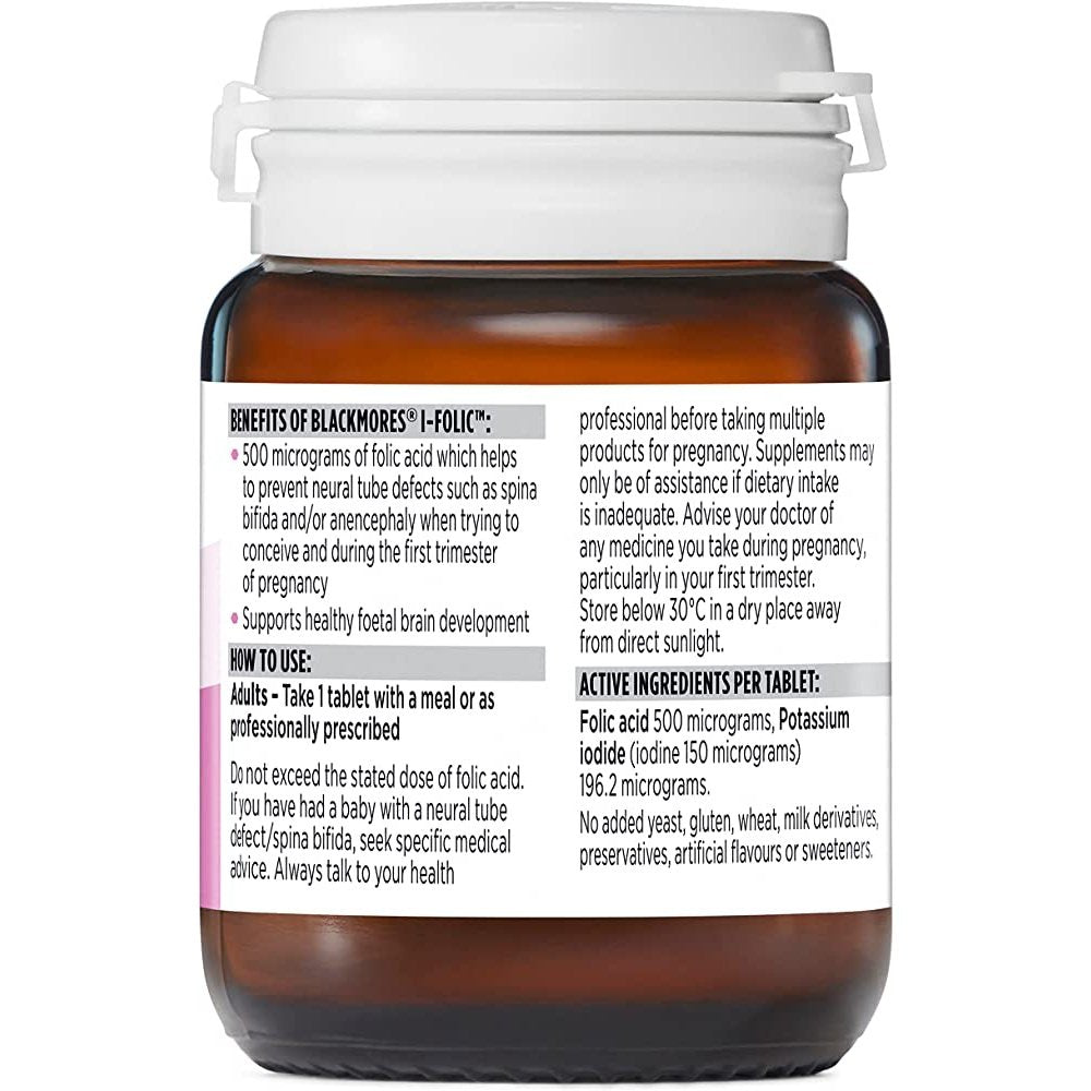 Blackmores I Folic 150 Tablets - Cutprice Online