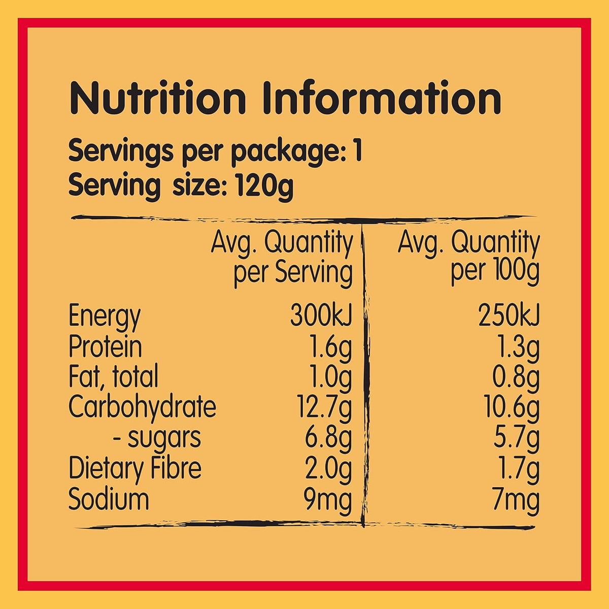 Farex Breakfast On The Go Apple & Oatmeal 6 months+ 120g(Pack of 6)